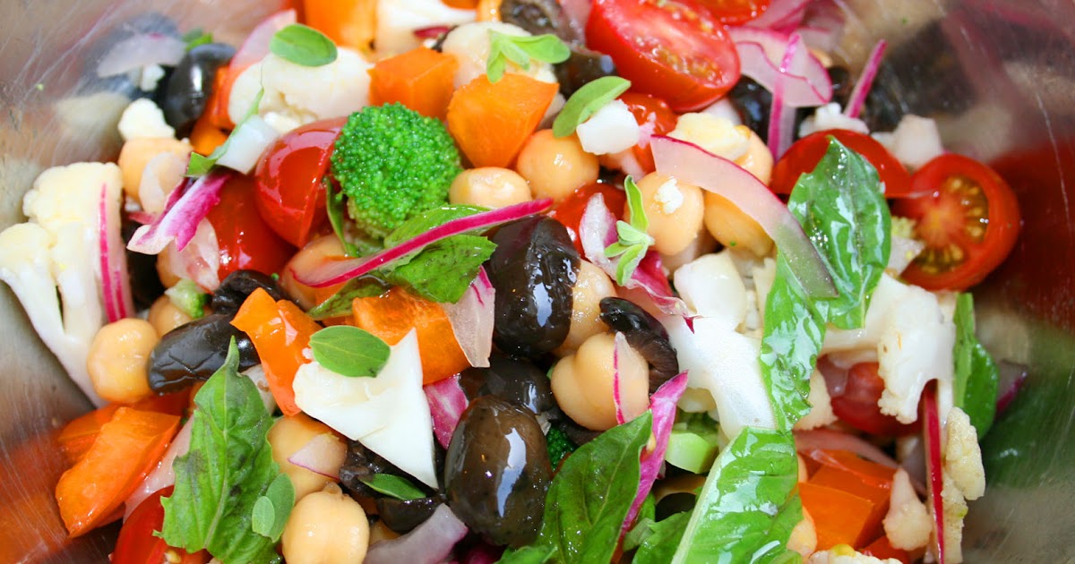 Om Chef Garbanzo Bean Salad, Healthy, Fast and Versatile