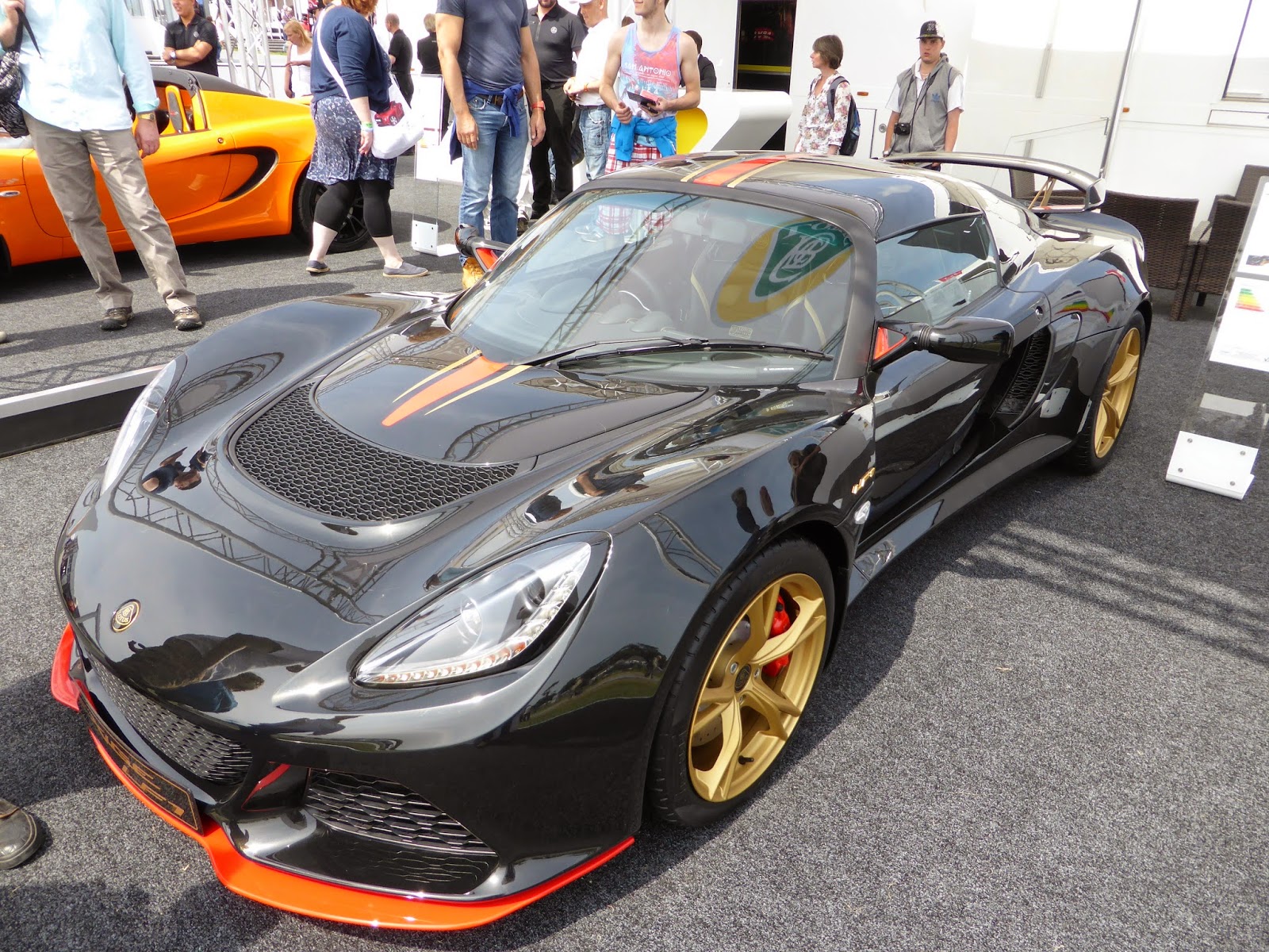 The Lotus LF1 is stunning and you'll find it on the main Lotus stand