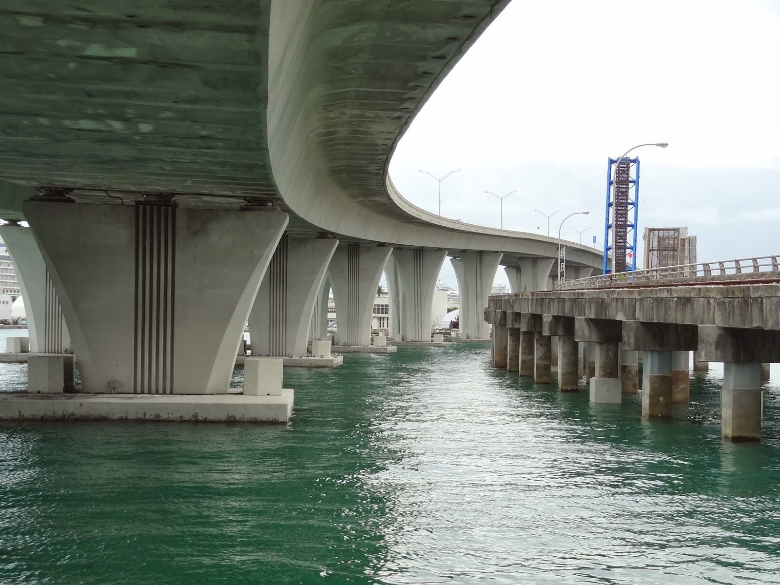 Bridge of the Week MiamiDade County, Florida Bridges Port Causeway