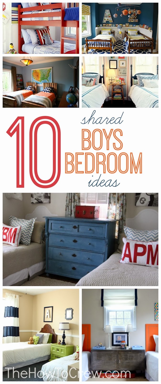 Shared Boys Bedroom Ideas