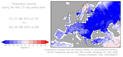 >Europe Cold Means Business This Week Coming, UK May See Snow More Widely By Tomorrow