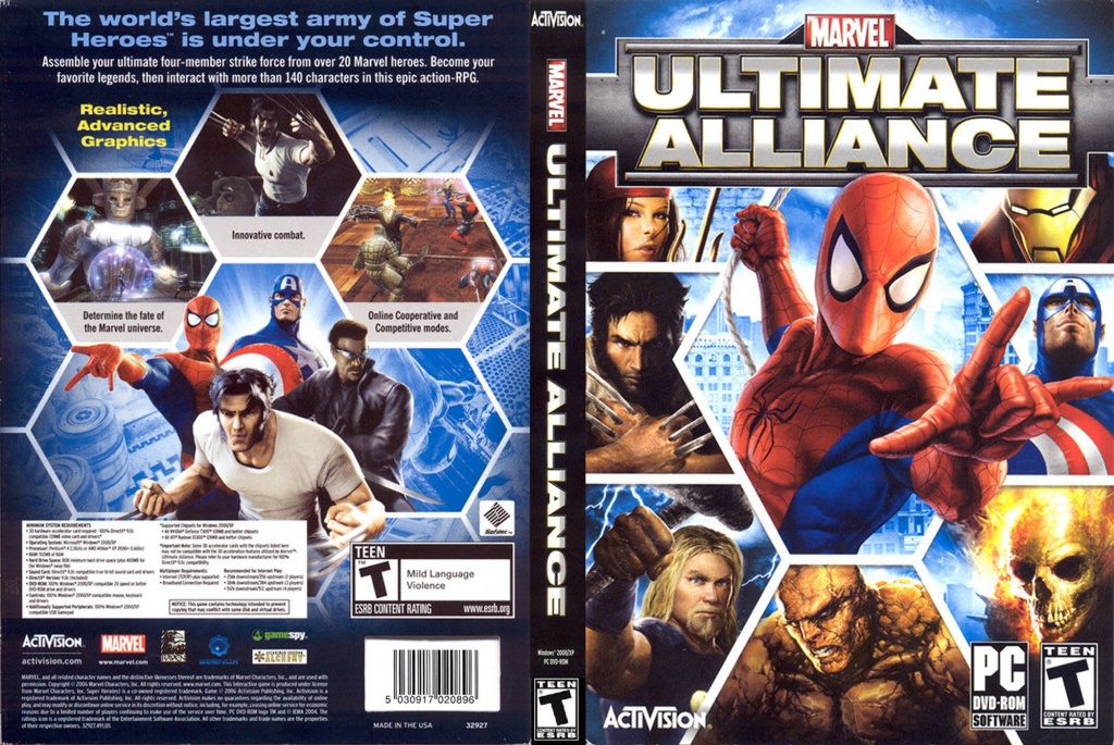 Descargar Crack Marvel Ultimate Alliance Pc