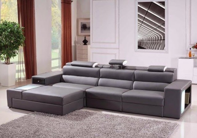 Light Grey Sectional Sofa