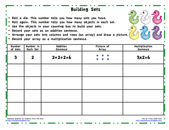 Simply Centers: Math Freebie - Building Sets