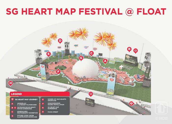 If Only Singaporeans Stopped to Think SG Heart Map festival celebrates