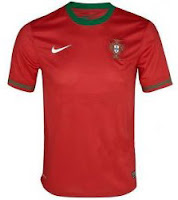 Euro 2012 Portugal Home Jersey