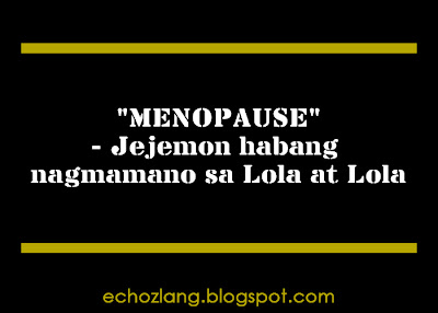 Paano magmano ang mga gegemon sa Lolo at Lola niya.