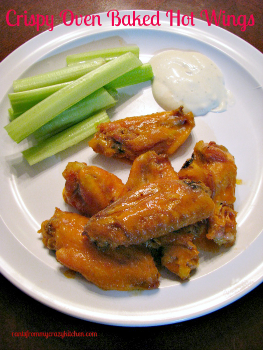 Crispy Oven Baked Hot Wings, a WingWeek guest post All Roads Lead to