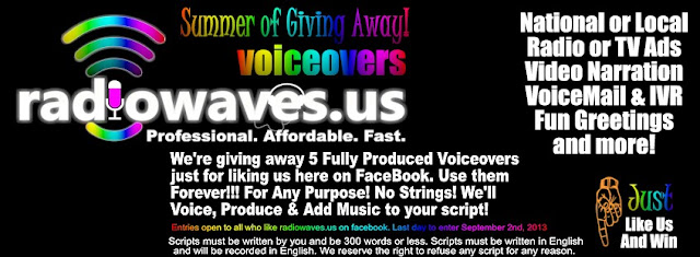 We're giving away 5 Fully Produced Voiceovers  