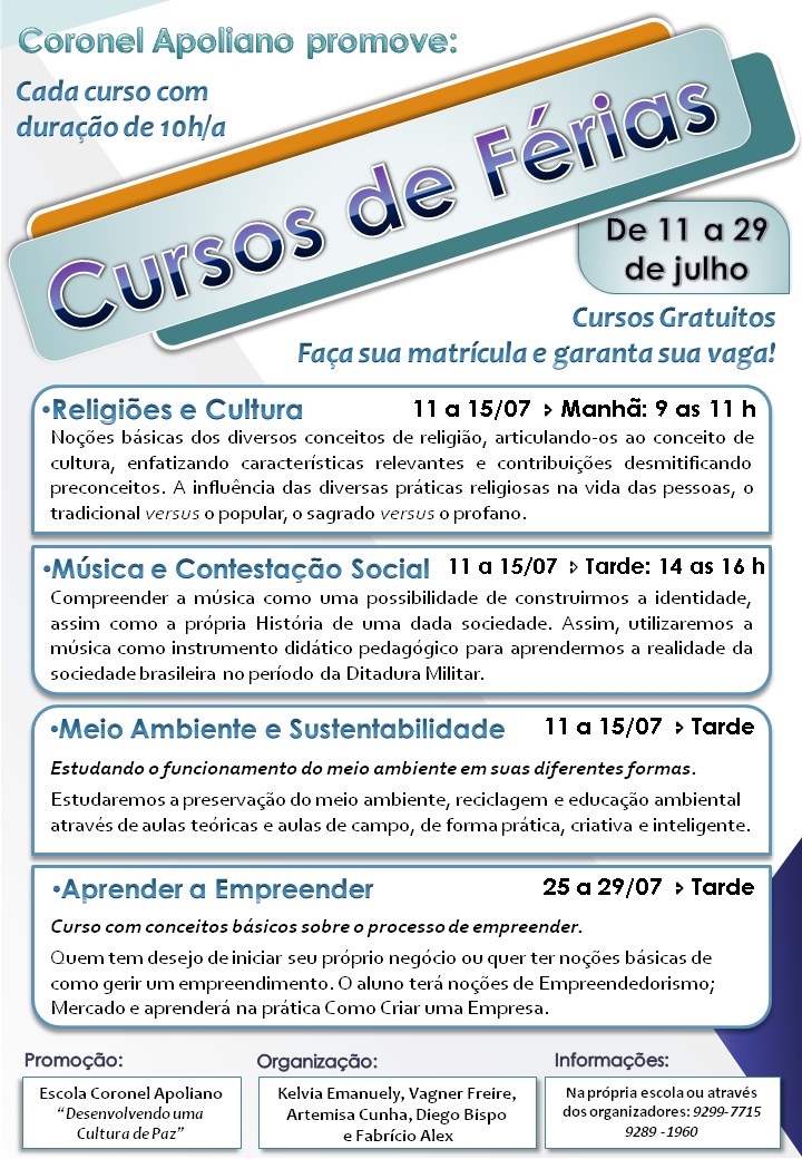 Curso de ferias