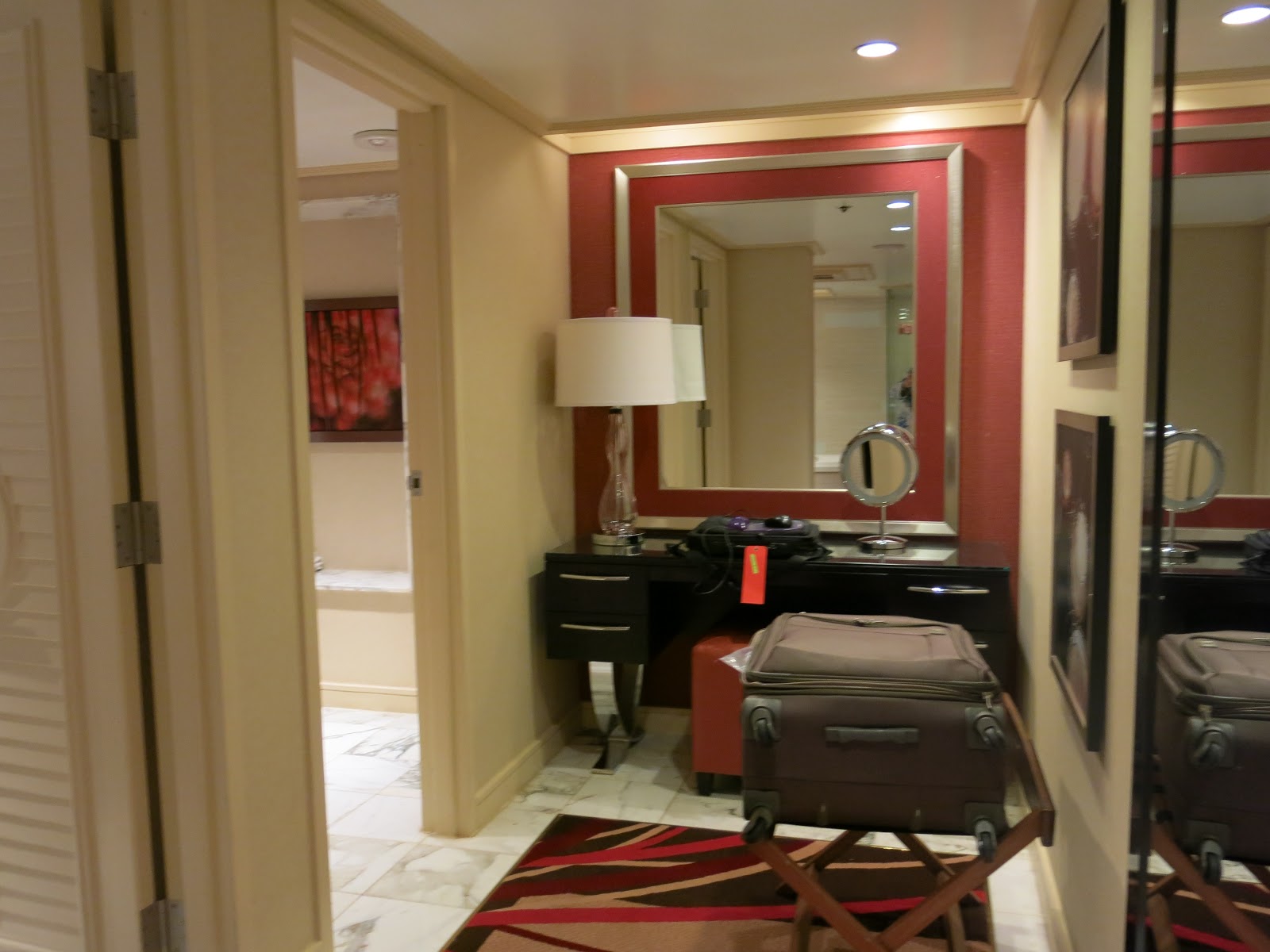 LAS VEGAS DAZE Mirage one bedroom tower suite via MyVegas!