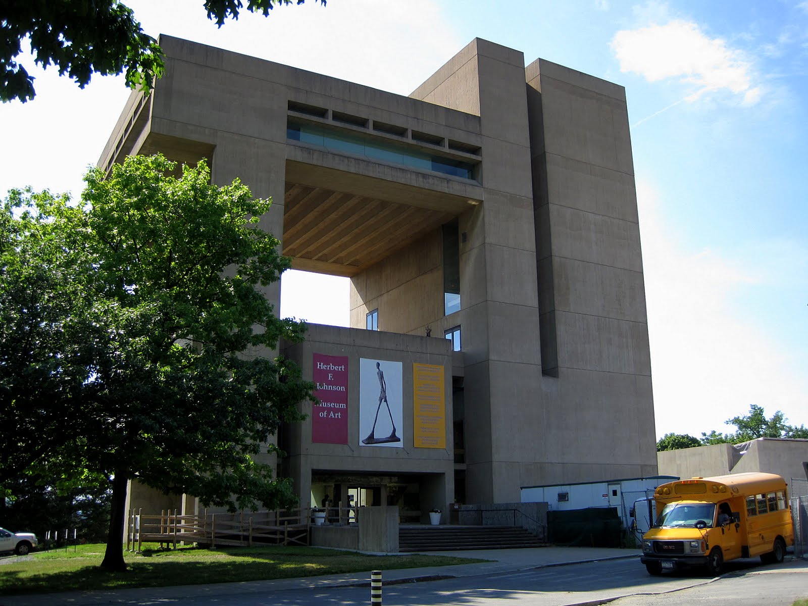 James & Monique's RV Travels 201107 Herbert F Johnson Museum of Art
