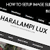 Setup Image Slider of Haralampi Lux Blogger Template Slider