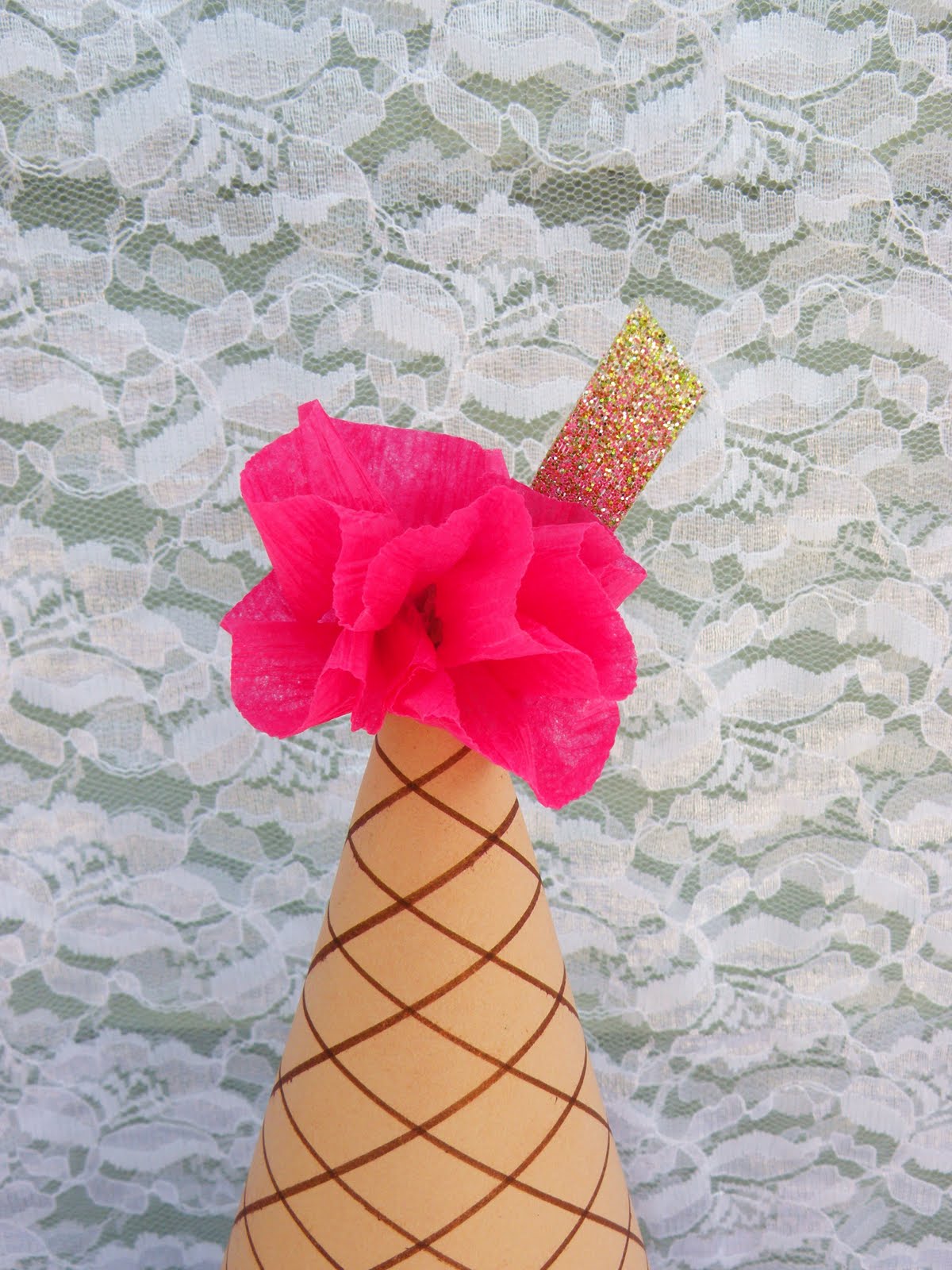 Icing Designs New ice cream design and DIY ice cream party hat!