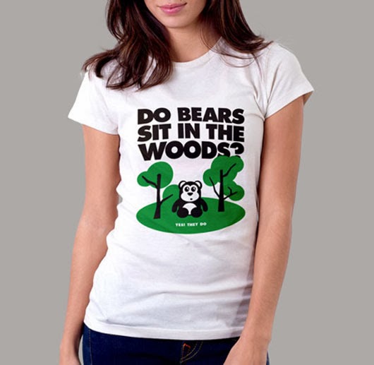 Cute Vector Bear T-Shirt Design Cute Vector Bear T-Shirt Design