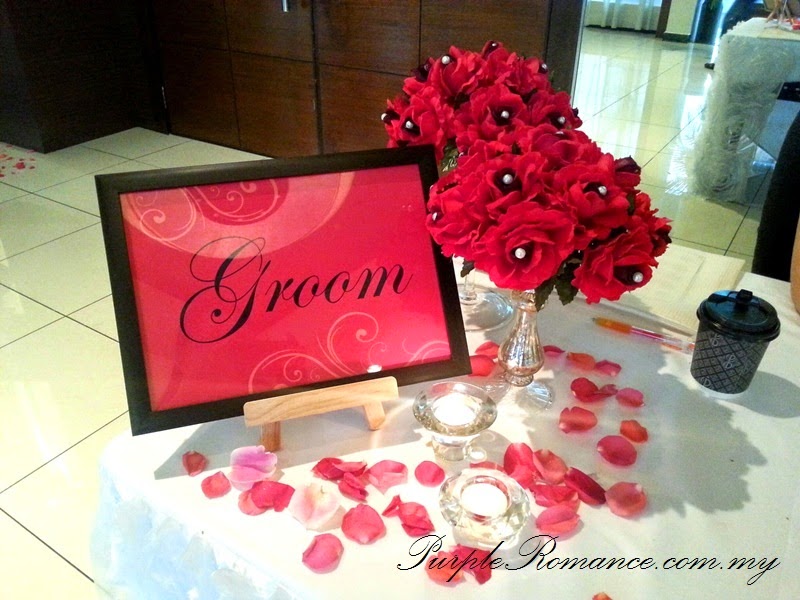 stage backdrop decoration, tissue flower, pom pom, personalised, bespoke, modern, colourful, hotel holiday inn glenmarie ballroom subang, KL, steven & annabel, wedding, welcome board, package, photo booth, instant print, bird cage, black and red, aisle, VIP centerpiece table decor, reception table, registration table decoration, bride and groom, red carpet, lamp, romantic, beige, ivory, maroon, pink, purple, red, Kuala Lumpur, Selangor