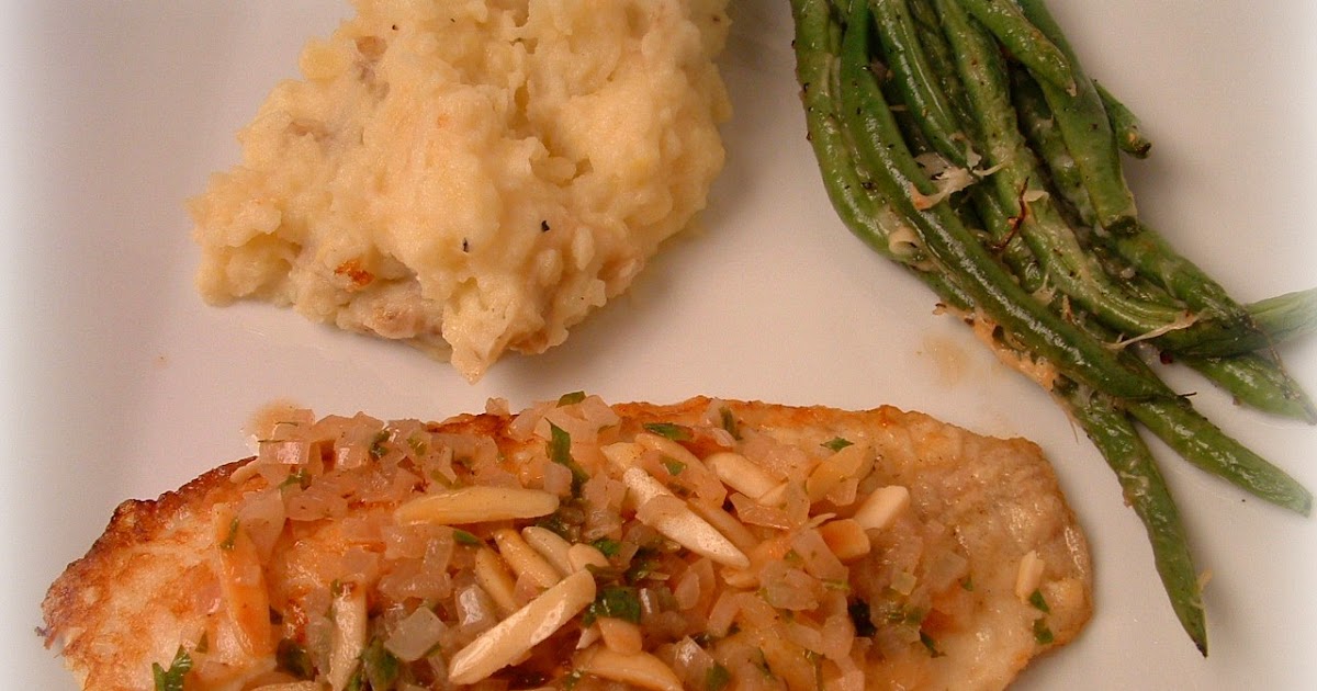 A Feast for the Eyes Valentine's Day Menu Sole Almondine, Lemon