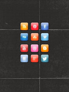 A Nice Glossy Free Social Media Icon Set A Nice Glossy Free Social Media Icon Set