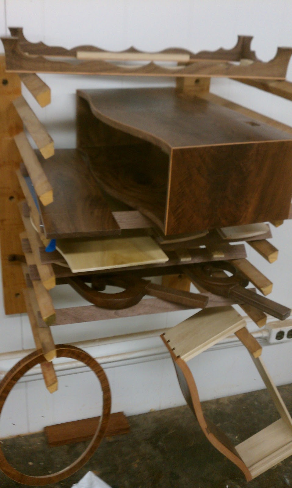 Heritage Woodworking Dressing Stand Finished!