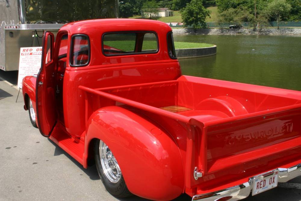 Labels 1953 Chevy 454 Hot Rod Truck