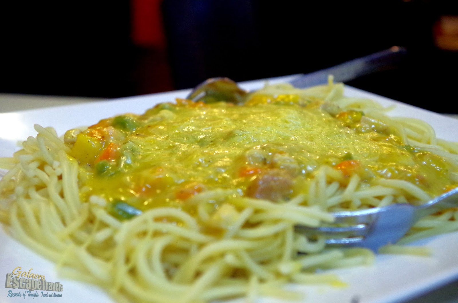 GalaeroEscapeTravels Guimaras Mango Pizza and Pasta