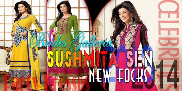 Sushmita Sen New Frocks 2013-2014 By Brides Galleria - Banner