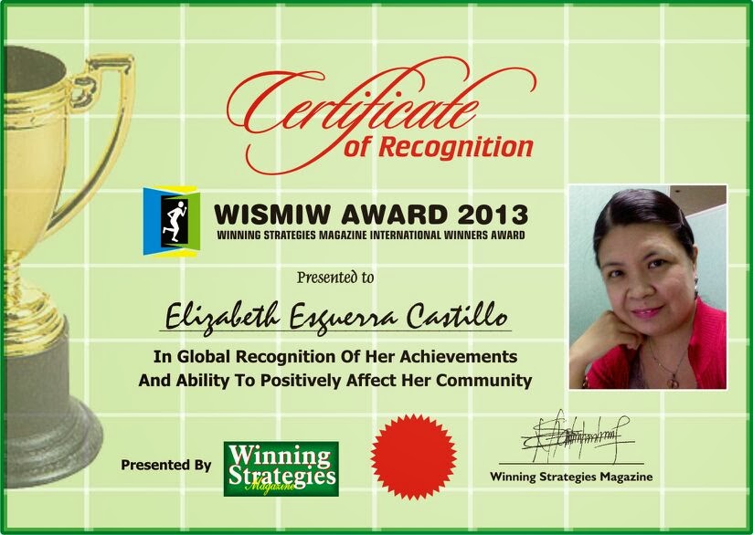 WISMIW AWARD 2013