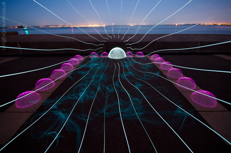 Long Exposure tips How to... lightpainted domes