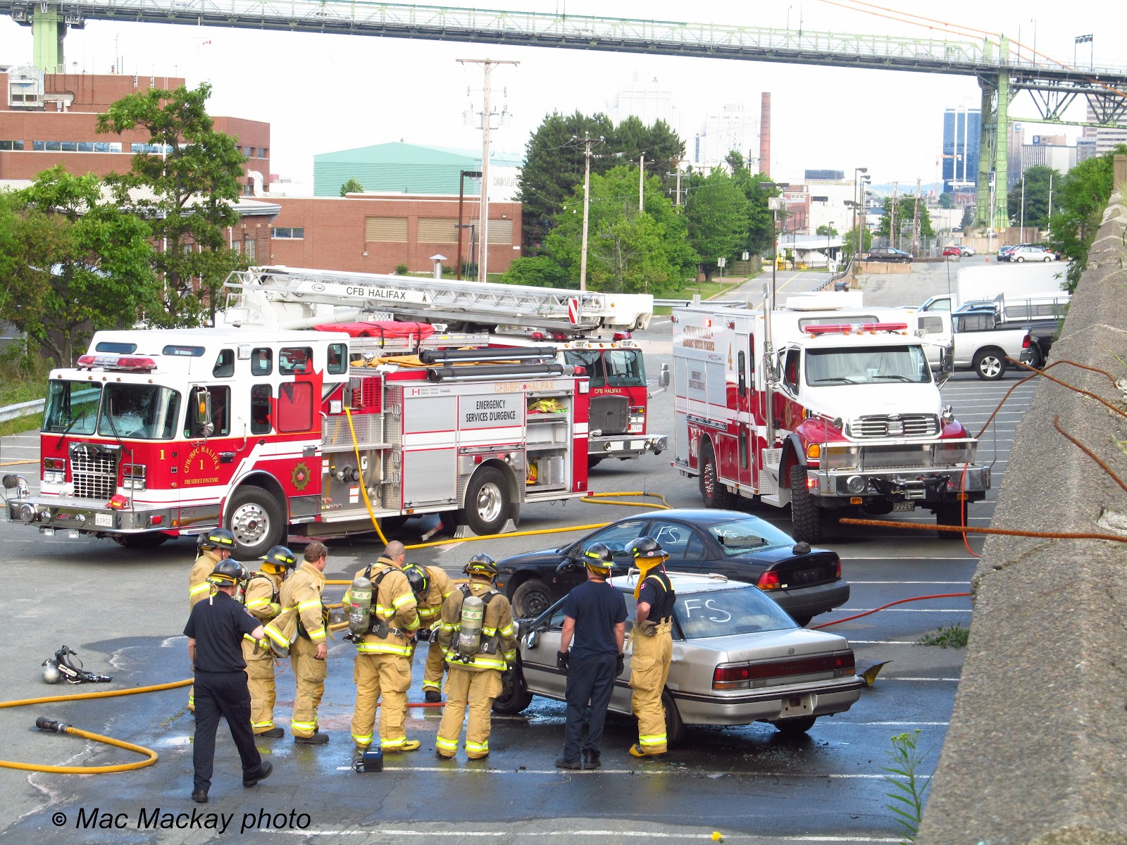 Truckfax CFB Halifax Fire Apparatus