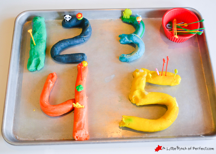 play doh numbers