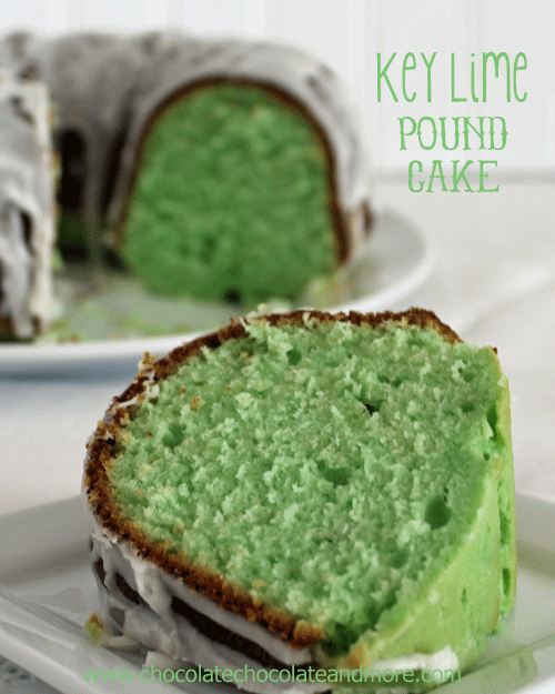 My Favorite Things Key Lime Pound Cake with a Key Lime Glaze from