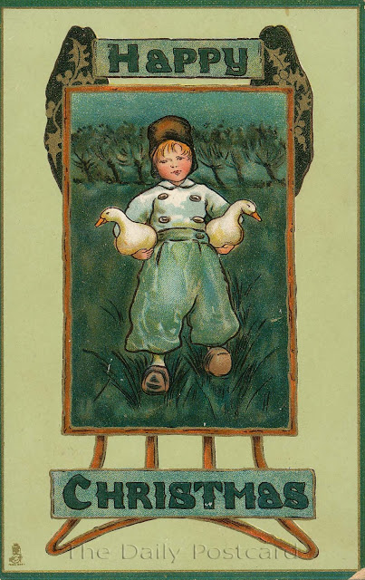 Dutch christmas cards from greeting card universe The Daily Postcard: Dutch Christmas