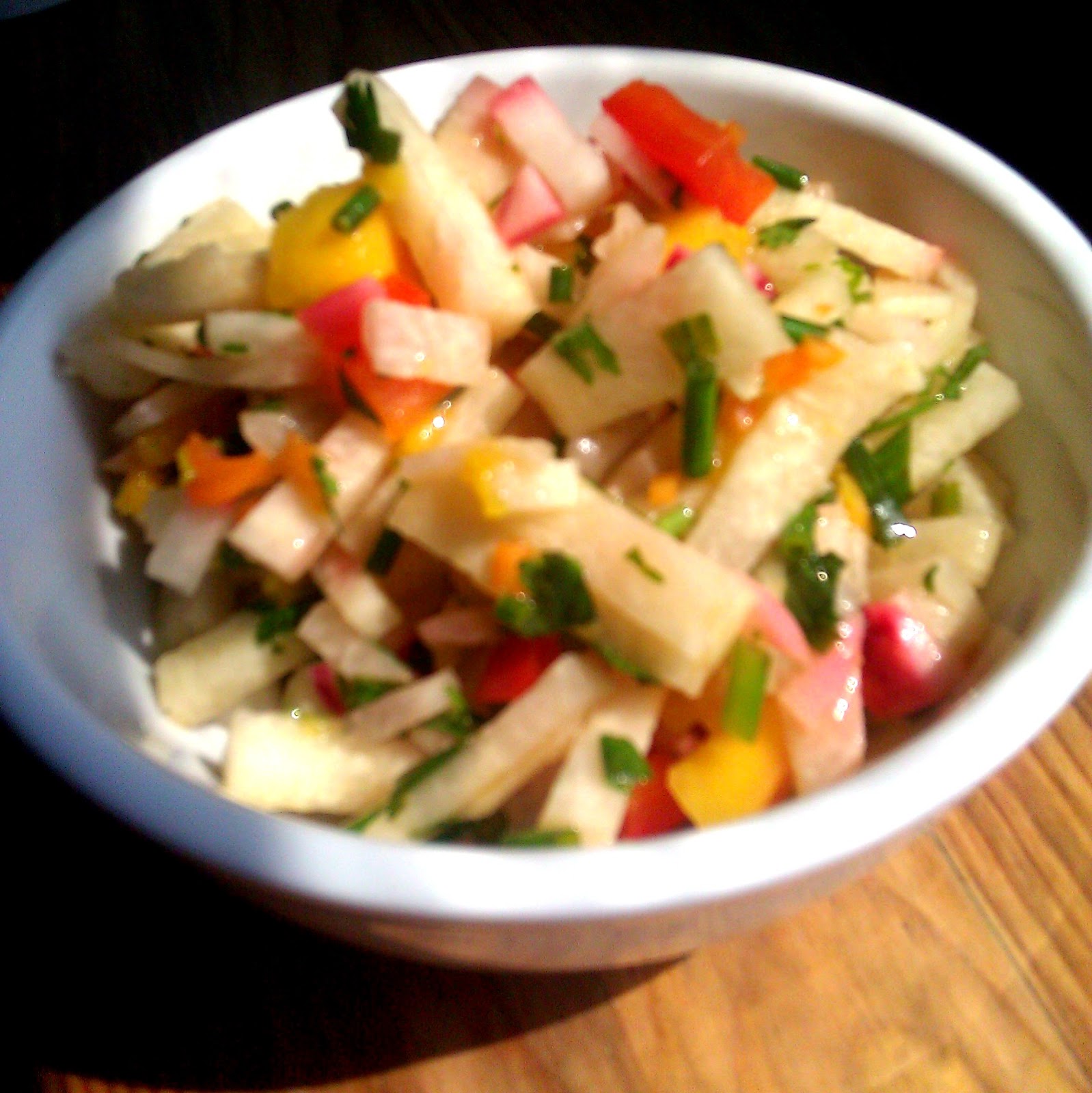 Accidentally Meatless Recipe Asian JicamaMango Salad