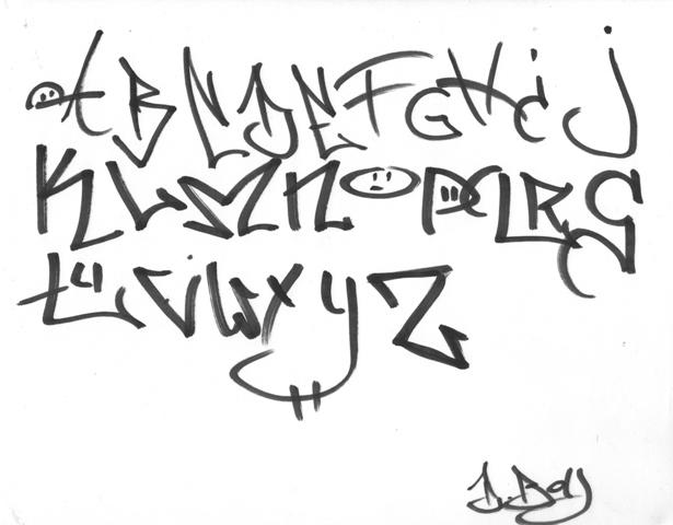 Cool Graffiti Alphabet Styles