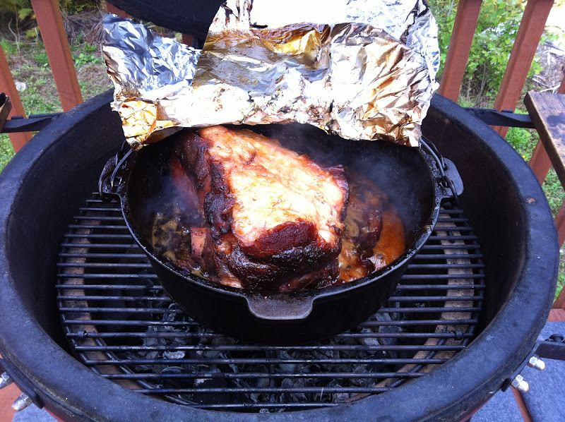 HRM CREATIVE BBQ Root Beer Ham cook on the BBQ!