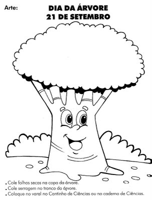 arvores para colorir e pinatar imagens para facebook