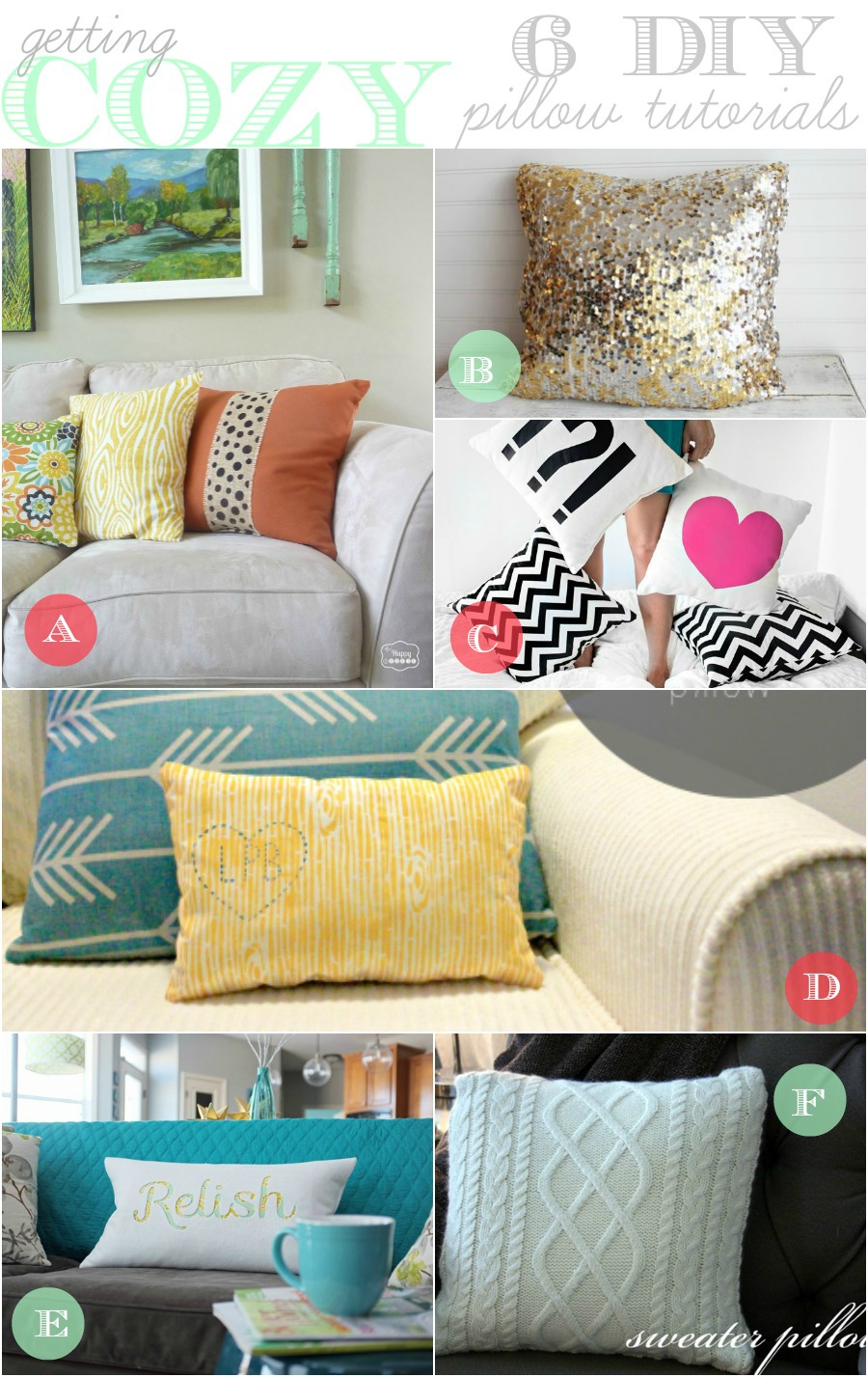 splendid actually 6 Pinterest DIY Pillows