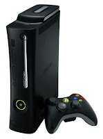 Xbox 360 black colored console with controller