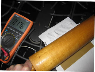 Stovetop toner transfer using hotplate at 175 Celsius and rolling pin
