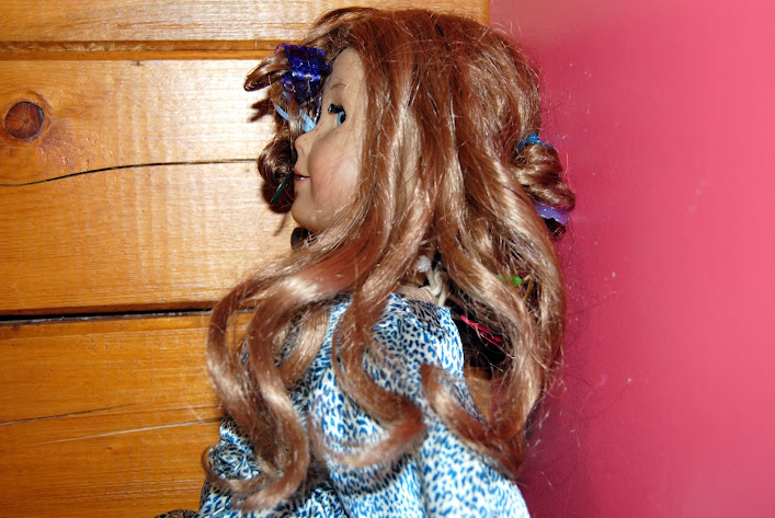 American Girl Doll with Blue Curly Hair - wide 9