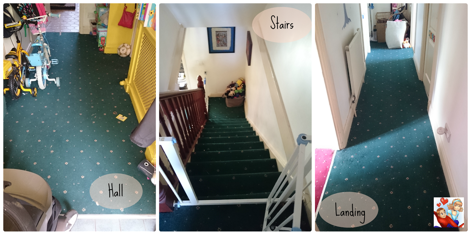 Getting ready for the Right Carpet Challenge with Carpetright Emmy's