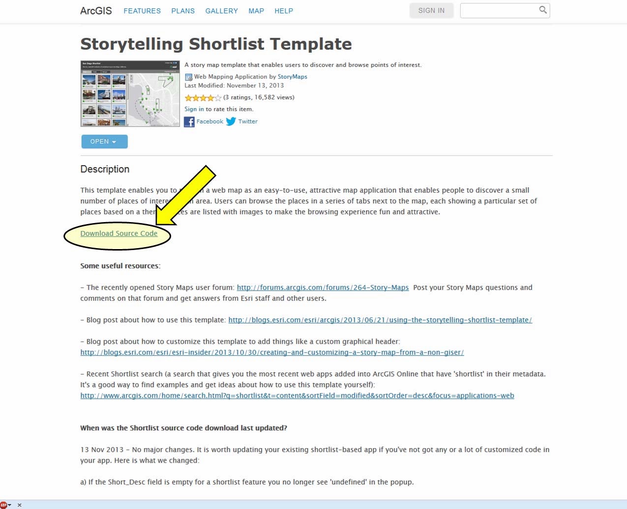 the rusty shovel story mapping template