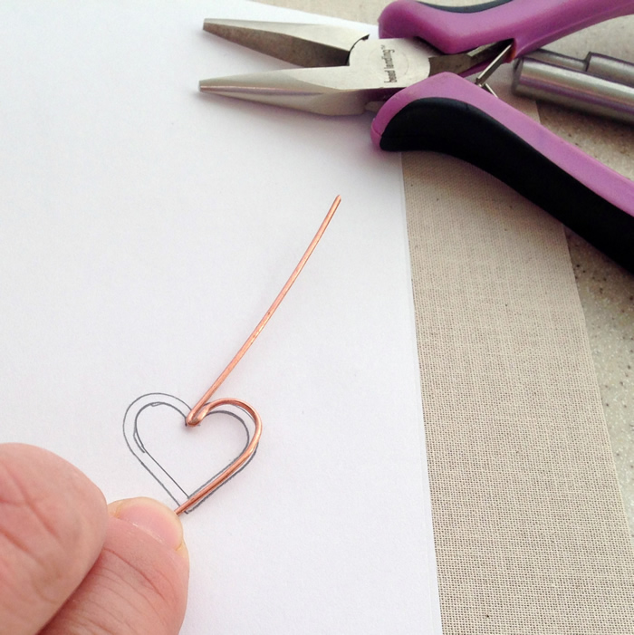 Lisa Yang's Jewelry Blog How to Make Wire Heart Jewelry