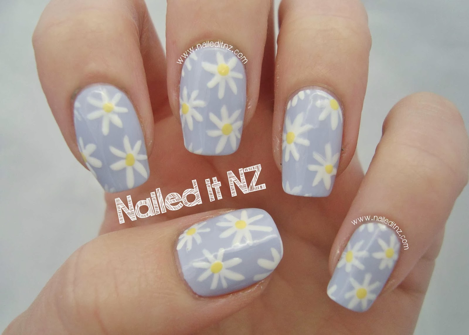 Daisy Nails Trip Down Nail Art Lane Day 4