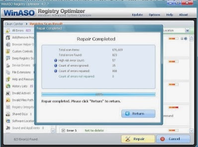 winaso registry optimizer 4.7.7 license key