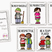Pbis Classroom Posters Freebie Alert Color Me Kinder