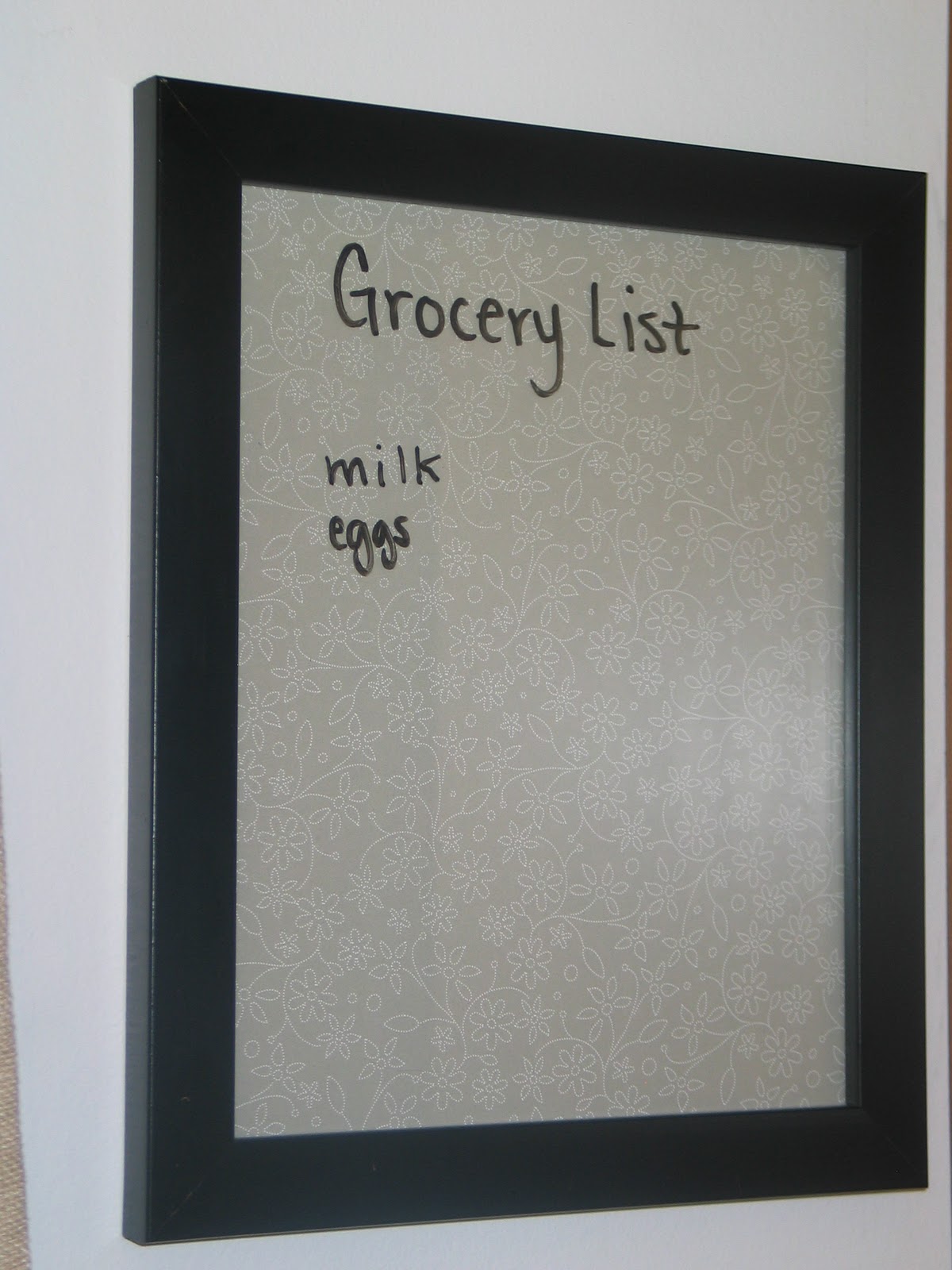 Sparklefauxx Tutorial Grocery List Board