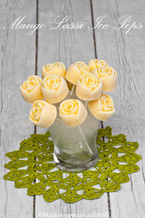 Mango Lassi Ice Pops