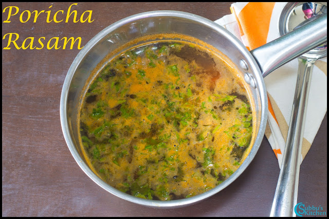 Poricha Rasam Poricha Rasam