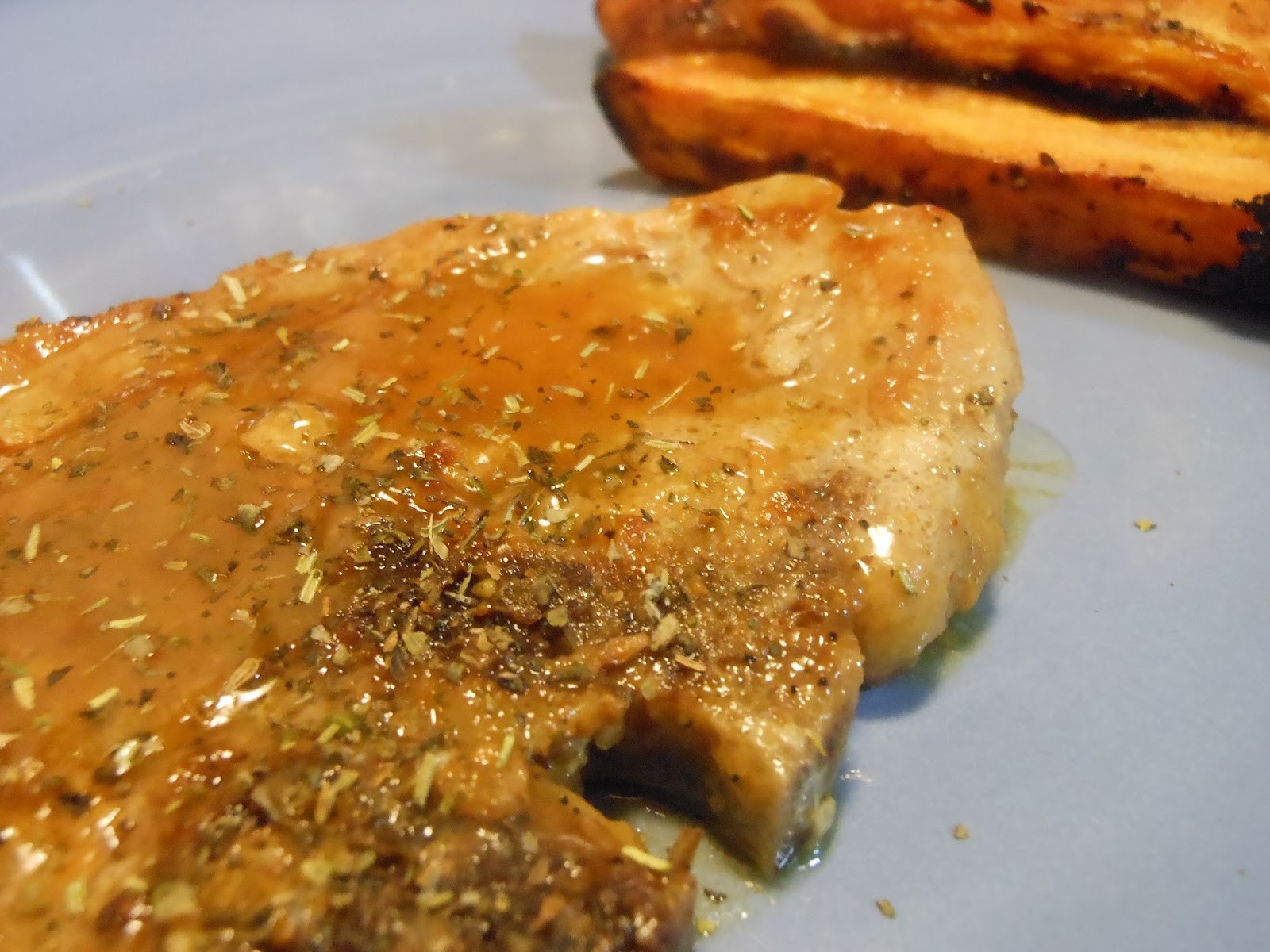 My Chicago Kitchen Pork Chops with Cider, Horseradish, and Dill